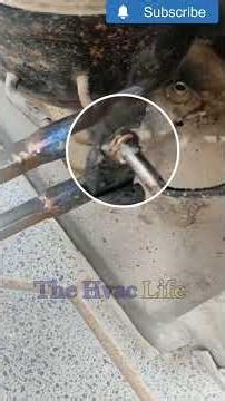 Fridge Compressor Pipe Repair | Satisfying Brazing Techniques ❄️#HVAC #FridgeRepair #RefrigeratorMai