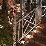 Solar Lanterns Outdoor Waterproof: 2 Pack Hollow Out Retro Metal Solar Lights - Decorative Atmosphere Table Lantern - Gifts for Women Mother's Day Garden Yard Patio Outside & Indoor Tabletop Decor