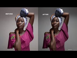 SIMPLE HIGH END RETOUCH TECHNIQUE:ADOBE PHOTOSHOP CC 2018/ PART 1_( COLOR & SKIN SOFTENING )
