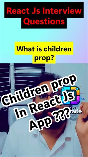 🔥 What is Children Prop in React? #reactjs #easytoupgrade #javascript
