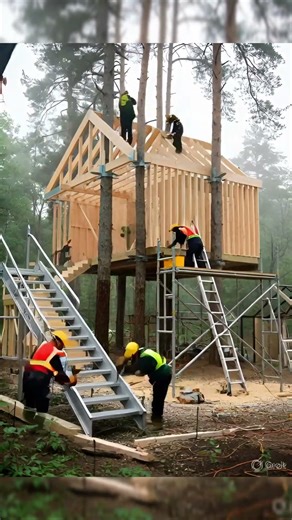 How a Steel Arch Bridge Is Built Over a Canyon | Real Construction Timelapse 🏗️🛖