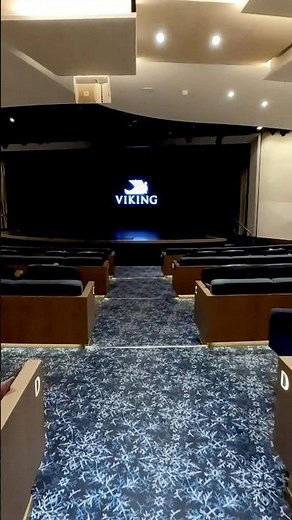 Inside Viking Orion: Fine Dining, Spa & Theatre Walkthrough! #shorts #cruise