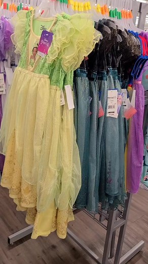 Disney princess dresses!👑 👗 @walmart ▪︎#walmart #disneyprincess #dressup #fyp #walmarting #kidclothes