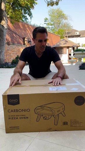 What an exciting weekend this was… I finally got to unbox my special edition Carbon Fibre Pizza Oven… To get your own, head to ginopizzaovens.com… #Pizza #ad #GinoPizzaOvens GDx | Gino D'Acampo