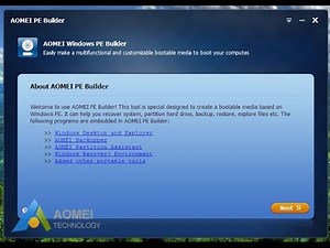 AOMEI PE Builder 1.4