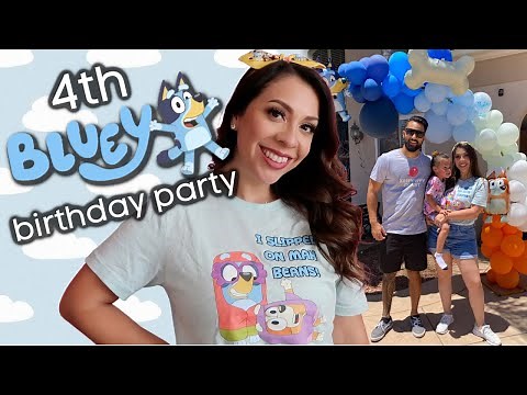How I Threw A Bluey Birthday Party | Erika DeOcampo