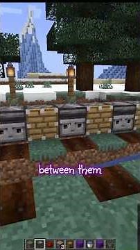 how to build an automatic melon/pumpkin farm in minecraft 🎃 #shorts #minecraft @ZekCrafting