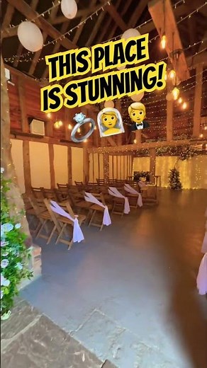 The barnyard wedding venue open day.