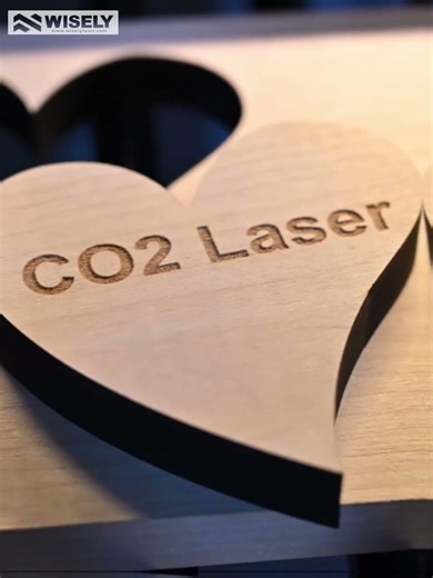 300W Co2 Laser Cutting Hard and Thick Wood with precision and smoonth edges #co2laser #woodcutting