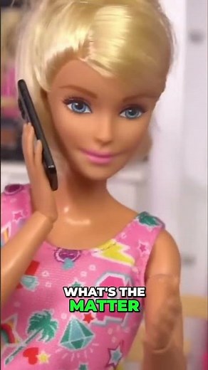Barbie Toddler Gracie is scared of the Rain