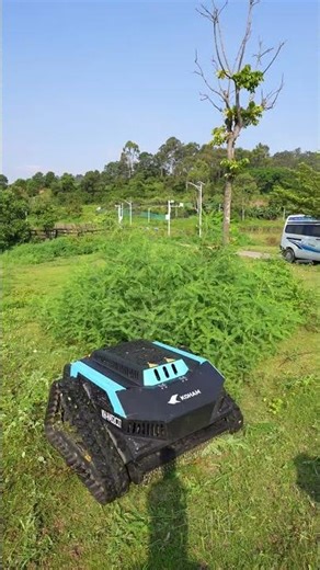 Solar Powered Robotic Lawn Mower OEM | Koham AutoSun Track #SolarRobotMower #OEM