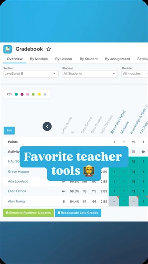 CodeHS on Instagram: "What’s your favorite teacher tool on CodeHS? Brandon Garcia from The Noble Academy shares a few of his top picks. @benobleacademy #ReadWriteCode"