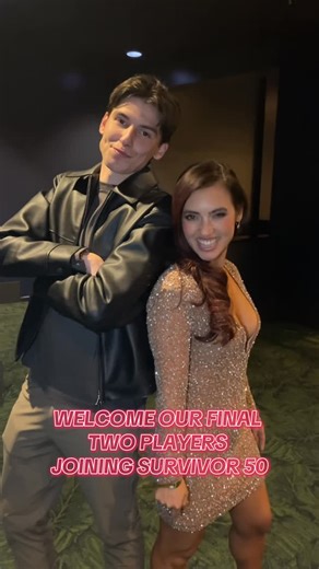 Survivor on Instagram: "Please welcome our final two players joining the cast of #Survivor50 🤩🔥 . . . #Survivor #Survivor49 #rizgod #savannahlouie"
