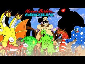 Godzilla 1978 Cartoon: All Monsters [3D], Size & Roar Comparison (Hanna-Barbera)