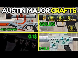BEST Budget Austin Sticker Crafts in CS2 (NEW GLOWING EFFECT)