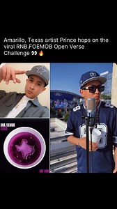 139K views · 3.9K reactions | Amarillo, Texas artist Eloy Alvarez / Prince hops on the viral #RNBFOEMOB Open Verse Challenge  How Is It Sounding ⁉️ #texasmusicscene #texasrapper #fyp #reels | Soy Tan Tejano | Facebook