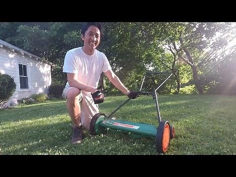 Scott's Classic Push Reel Mower: How to Use and Maintain, Easy to Use, Low Maintenance