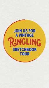Where imagination met ink—these vintage sketches shaped the legacy of Ringling✍️. | Ringling Bros. and Barnum & Bailey