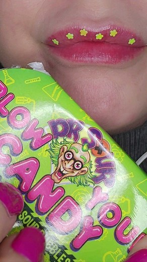 75K views · 636 reactions | ASMR Satisfying Eating Dr Sour Blow Your Candy 良 . . . . . . . . #sourcandy #drsourcandy #asmr #satisfyinglips #asmrsounds | Satisfying Lips | Facebook