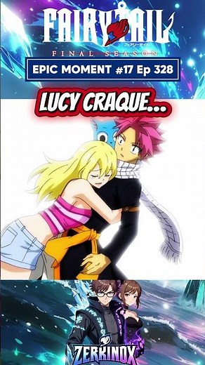 Fairy Tail / Lucy craque… Natsu gâche tout #fairytail #anime #shortsanime #zerkinox