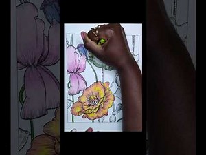 The Most Relaxing Coloring You’ll Watch Today | Zen Time 🌸 #ColorWithMe #ArtTherapy #StressRelief