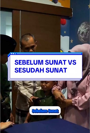 Perbandingan Sunat: Sebelum dan Sesudah