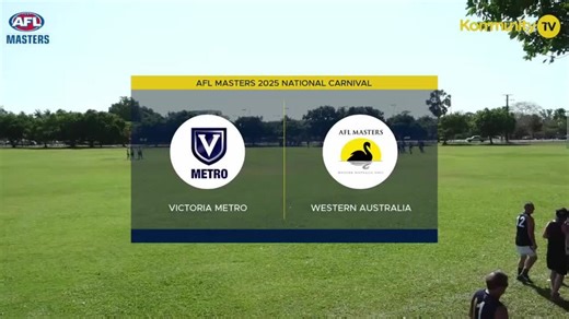 Replay: Victoria Metro v Western Australia (Men 45s Div 1) – 2025 AFL Masters National Carnival Day 1