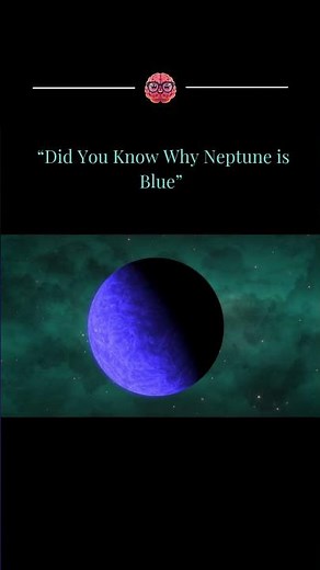 “Why Neptune Is the Deepest Blue Planet” | #space #astronomy #universe #neptune