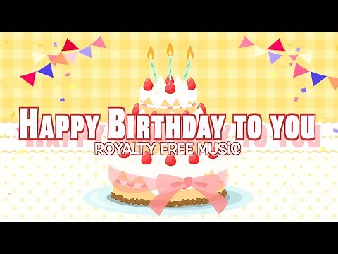 ハッピーバースデートゥーユー【オリジナル無料フリー音源フリーBGM】ほのぼの お誕生日おめでとう ビックバンド ジャズワルツ Happy Birthday to you jazz waltz 楽しい