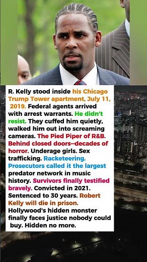 R. Kelly Walked Out of His Chicago Home in Handcuffs—Decades of Survivors Finally Won