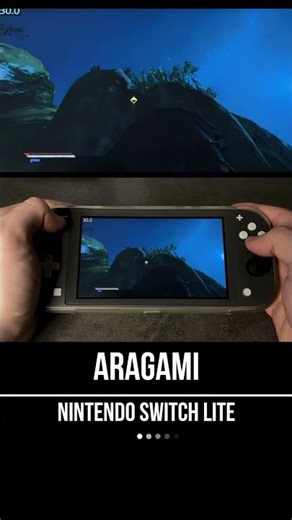 Aragami 2 Nintendo Switch Lite Gameplay - FPS Monitor
