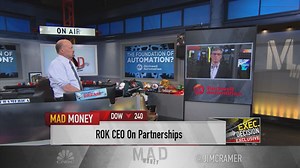 Watch Jim Cramer's full interview with Rockwell Automation CEO Blake Moret