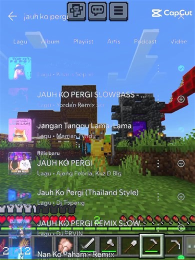 #CapCut minecraft bedrok edition