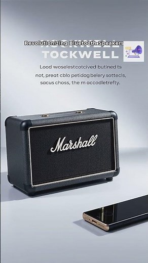 Discover the innovative features of Marshall's Stockwell III, a Bluetooth speaker that not only b...