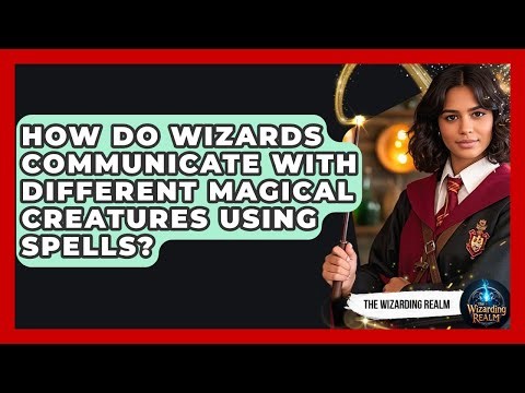 How Do Wizards Communicate With Different Magical Creatures Using Spells? - The Wizarding Realm