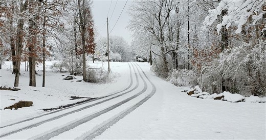 If you must drive in ice and snow, go slow, stay in control