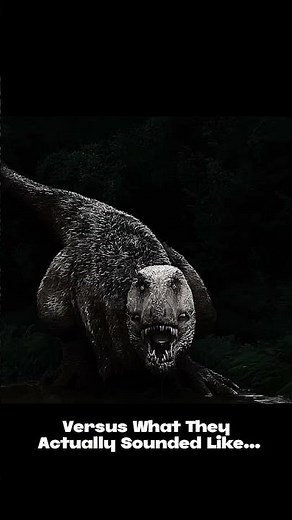 How T-Rex Really Sound #dinosaur #animals #facts #jurassicworld #roar #real #horror #scary