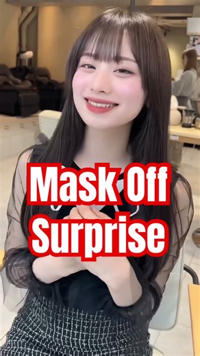 Popular Challenge in Japan - Show Your Face by Taking Off Mask