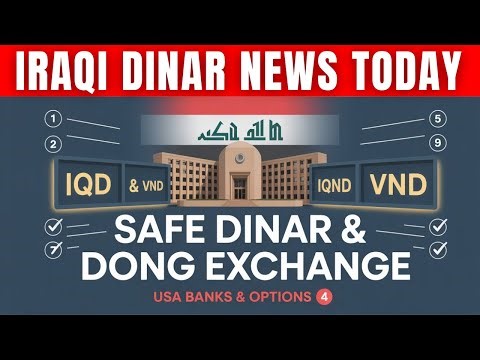🔥 Exchanging Iraqi Dinar & Dong in the USA 🇺🇸💰 Here Are the Top 5 Trusted Options 🔥