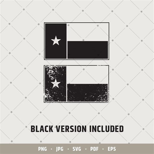 Texas Distressed Flag SVG: Grunge State Clipart (digital Download) | 093 - Etsy