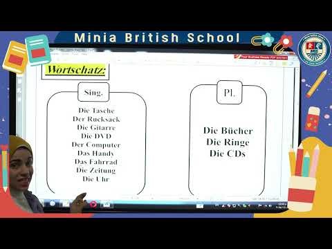 First semester review - German language - Grade 8