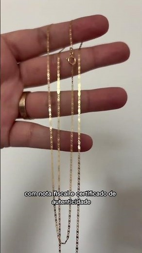 Corrente Ouro 18k Masculina