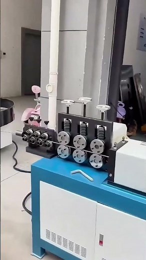 Perfectly Straight Wire in Seconds | Automatic Wire Cutting Machine