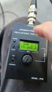 Chelegance MC-750 Multiband Antenna and Super fast SWR check