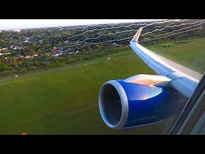 Condor Boeing 757-300 ENGINE VIEW POWERFUL Takeoff from Hamburg Airport!