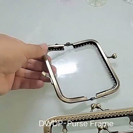 Metal Frame Purse Bag Metal Frame Clasp Lock for Purse Making DIY Craft Bag Clutch Coin Purse Frames