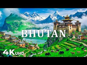 Bhutan 4K | A Lost Himalayan Paradise – Mystical Monasteries, Sacred Mountains & Eternal Silence