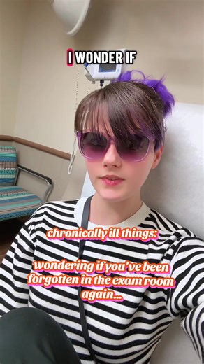 Luckily I wasn’t forgotten this time, but it has happened before. Sometimes you just have to poke your head out and remind them you’re still there. Being chronically ill can feel like you’re invisible sometimes. #chronicillness #invisibleillness #awareness #medicallycomplex #servicedog