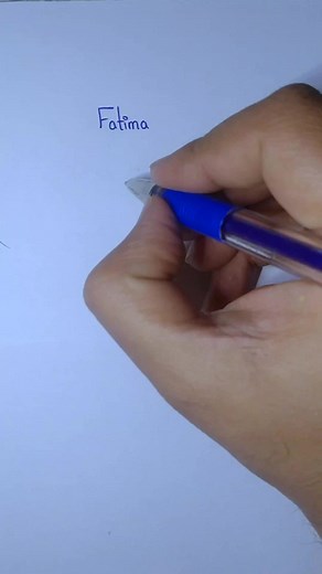 Unique Signature Design for Fatima | Calligraphy Style