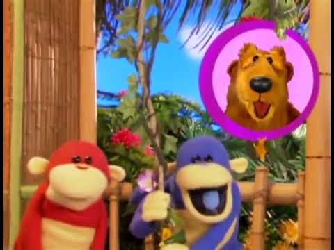 Playhouse Disney Canada Ooh & Aah Pull That Vine Bumper (Bear in The Big Blue House) (2007) [60 FPS]